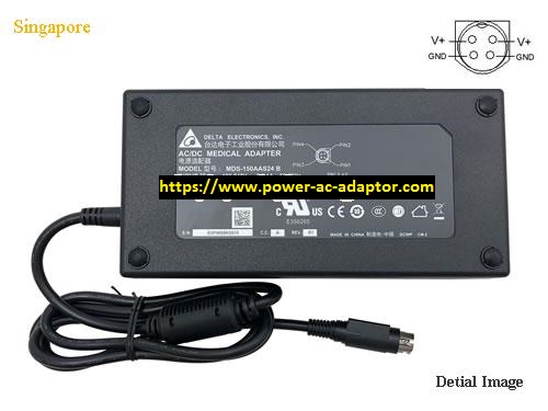 *Brand NEW* DELTA MDS-150AAS24 B 24V 6.25A 150W AC DC ADAPTE POWER SUPPLY